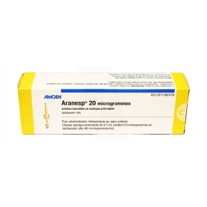 ARANESP 20 MCG ( DARBEPOETIN ALFA ) PREFILLED SYRINGE